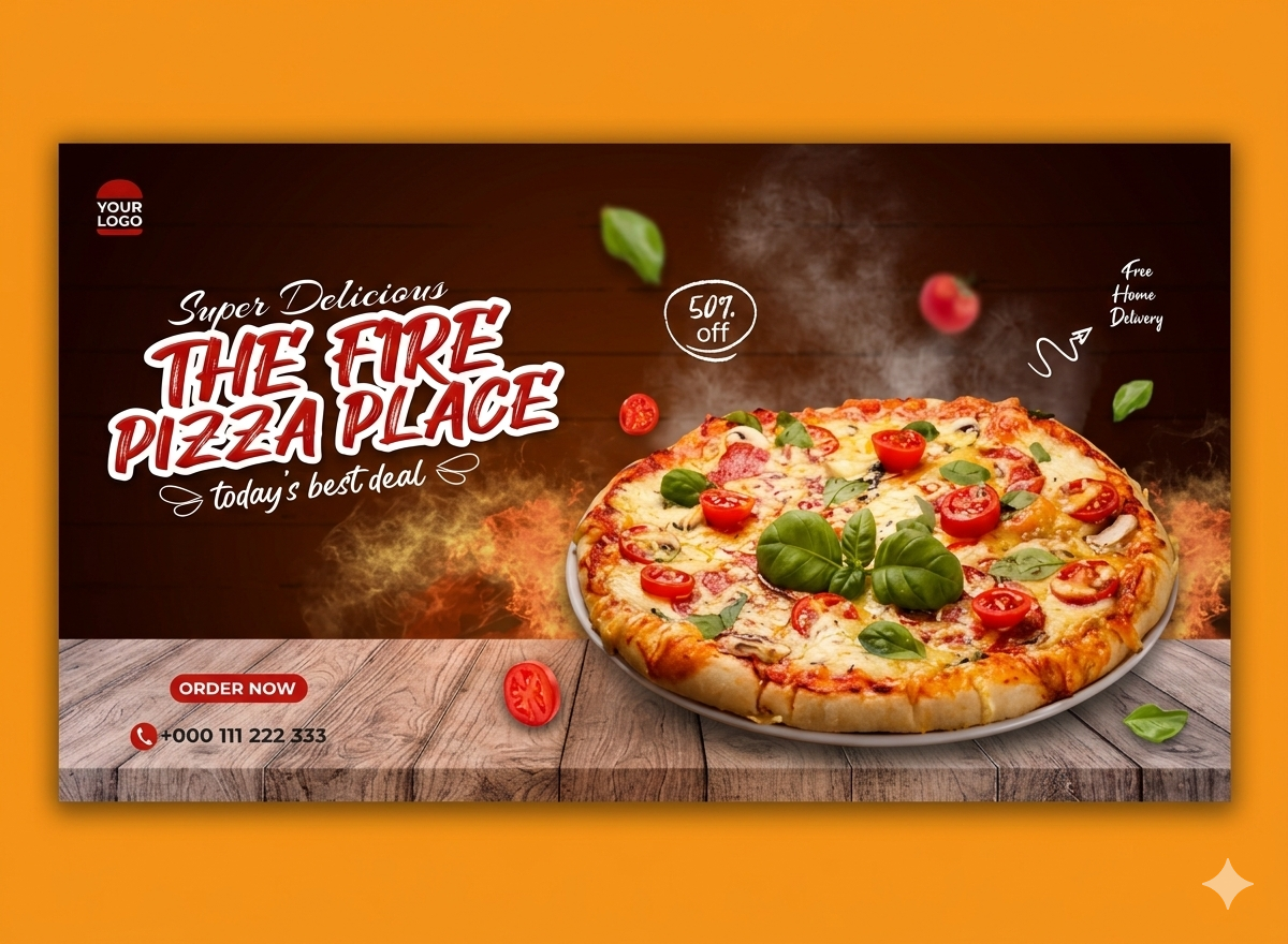 The fire pizza place